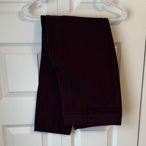 LOFT // SKINNY PURPLE WORK PANTS